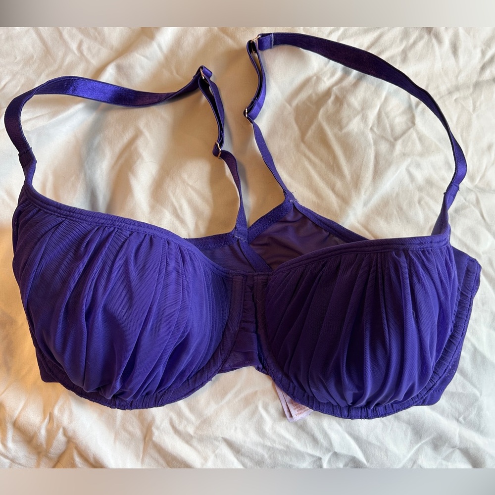 Purple Balconett Bra
